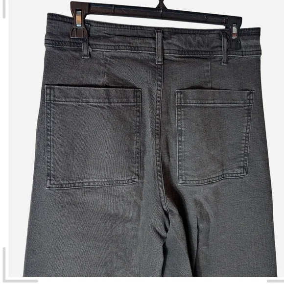 Pre-owned Black Wide-Leg Jeans - Picture 4 of 8